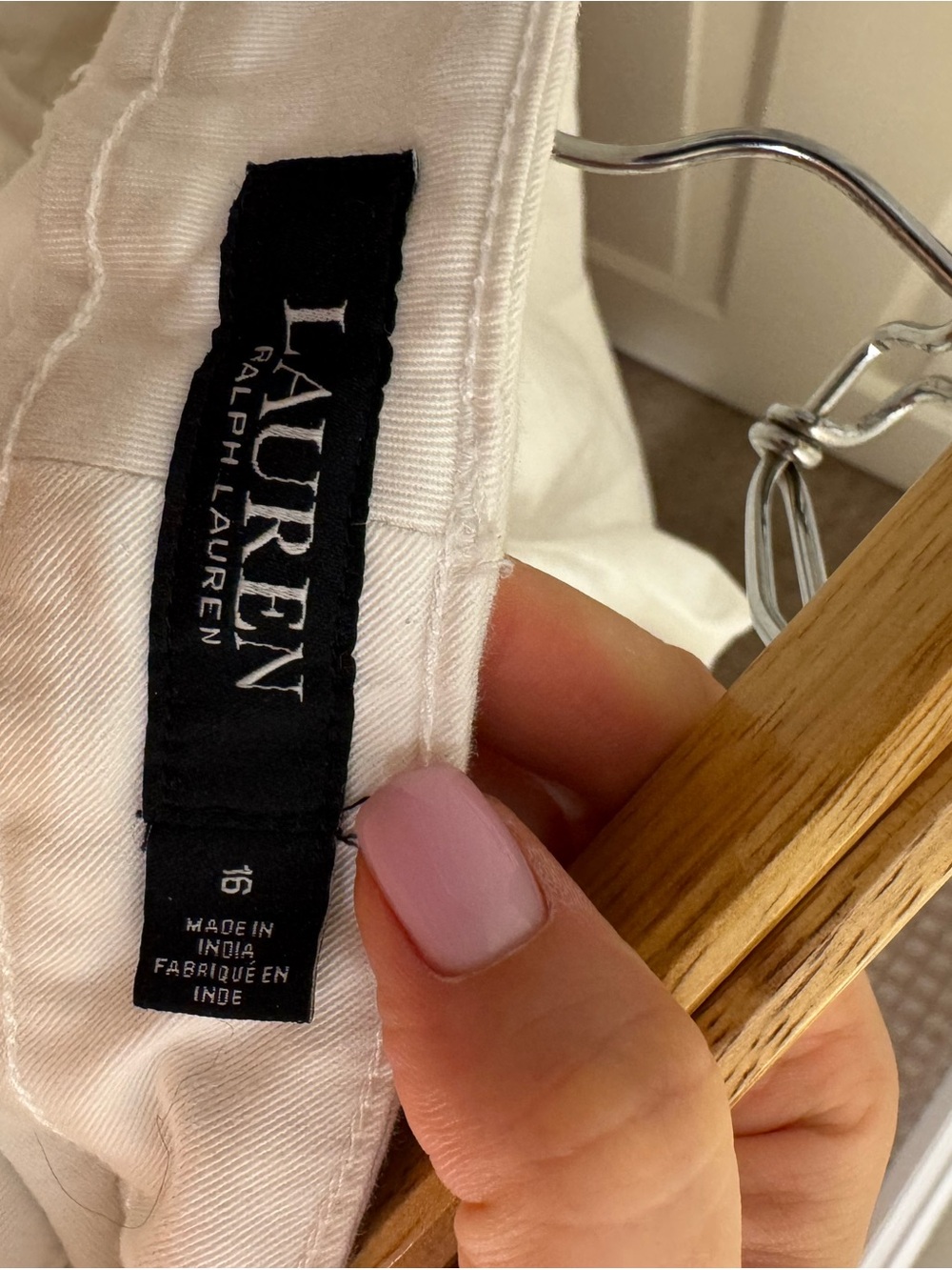 Ralph Lauren Women’s straight leg pants size 16 cotton stretch